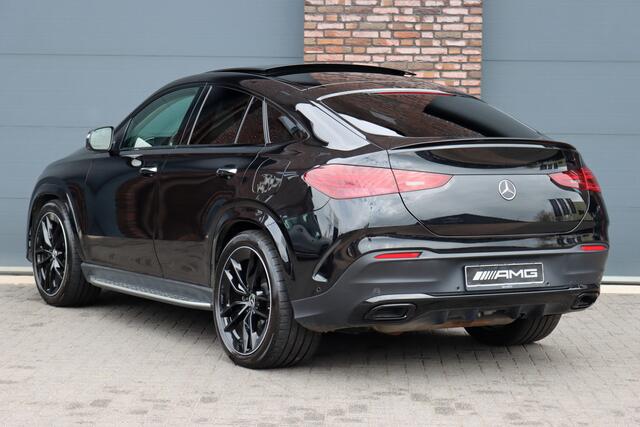 Mercedes-Benz GLE-KLASSE 400 e 4MATIC AMG Line | Luchtvering | Distronic | Trekhaak | Panoramadak | HUD | Verwarmd Stuurwiel | Soft-Close | Burmester | Stoelventilatie | Surround Camera | Keyless Go |