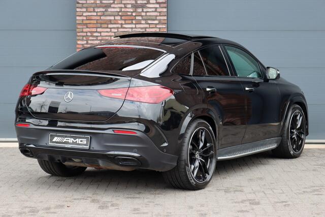 Mercedes-Benz GLE-KLASSE 400 e 4MATIC AMG Line | Luchtvering | Distronic | Trekhaak | Panoramadak | HUD | Verwarmd Stuurwiel | Soft-Close | Burmester | Stoelventilatie | Surround Camera | Keyless Go |