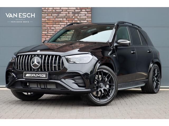 Mercedes-Benz GLE-KLASSE AMG 53 Hybrid Premium 4MATIC+ | Luchtvering | Distronic | Memory | Trekhaak | Stoelventilatie | Verwarmd Stuurwiel | HUD | Burmester | Keyless Go | Augmented Reality |