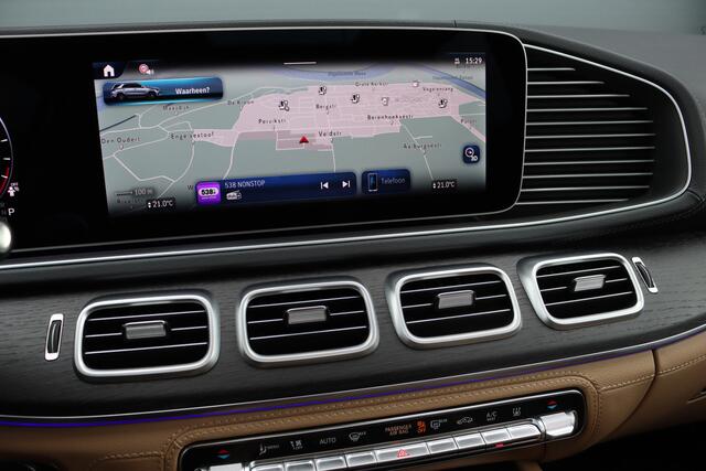Mercedes-Benz GLE-KLASSE 400 e 4MATIC AMG Line Premium+ | Luchtvering | Distronic | Panoramadak | Trekhaak | Massage | Stoelventilatie | HUD | Surround Camera | Burmester | Vlakkenverwarming |