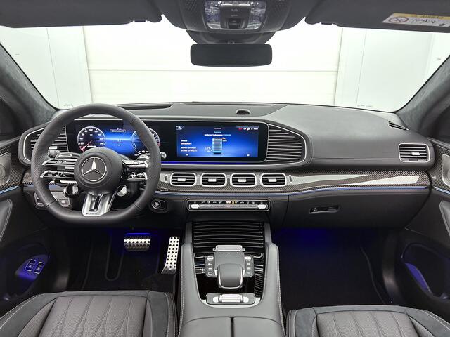 Mercedes-Benz GLE-KLASSE AMG 53 Hybrid 4MATIC+ Night Edition Premium Plus | Winterpakket | Remklauwen in rood | Sierelementen AMG carbon | Trekhaak | Dashcam | MAGIC VISION CONTROL | 22 inch kruisspaaks AMG-velgen | Verlichte treeplanken |