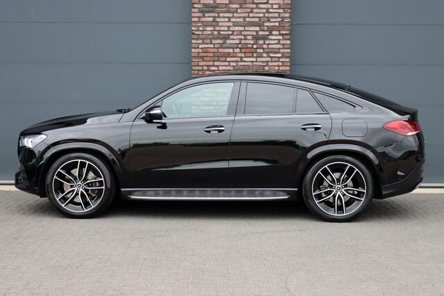 Mercedes-Benz GLE-KLASSE Coupé 350 e 4MATIC AMG Line Premium+ | Luchtvering | Exclusief Nappa Leder | Massage | Stoelventilatie | Distronic+ | Burmester | Trekhaak | Soft-Close | Vlakkenverwarming | HUD | Verwarmd Stuurwiel |