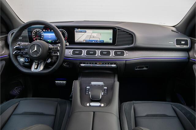 Mercedes-Benz GLE-KLASSE AMG 53 Hybrid 4MATIC+ Premium + Manufaktur Mysticblauw , Massage, Burmester, 585pk