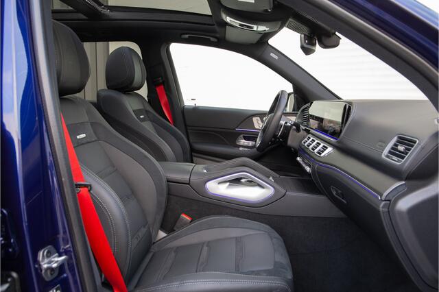 Mercedes-Benz GLE-KLASSE AMG 53 Hybrid 4MATIC+ Premium + Manufaktur Mysticblauw , Massage, Burmester, 585pk
