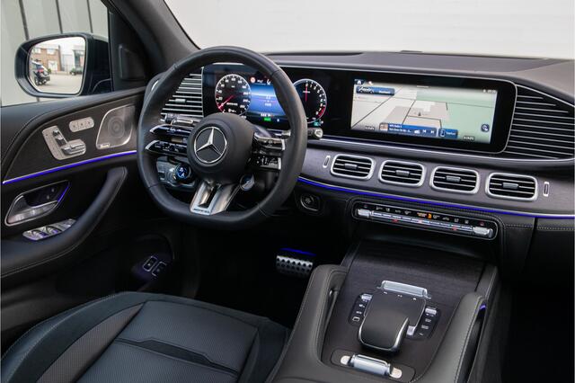 Mercedes-Benz GLE-KLASSE AMG 53 Hybrid 4MATIC+ Premium + Manufaktur Mysticblauw , Massage, Burmester, 585pk