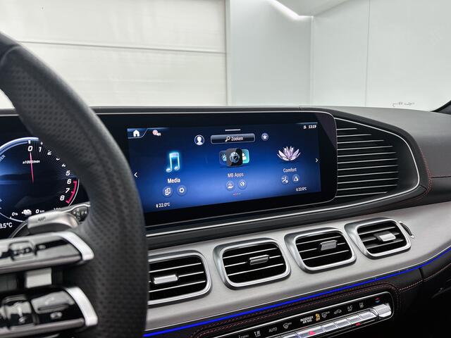 Mercedes-Benz GLE-KLASSE Mercedes-AMG 53 Hybrid 4MATIC+ Panorama Schuif-Kanteldak | Airmatic | Trekhaak | 22 Inch AMG Velgen. Inclusief 24 maanden MB Certified garantie voor Europa.