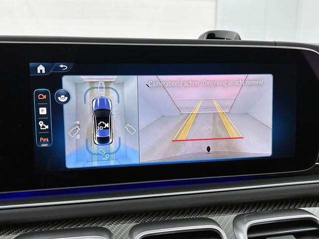Mercedes-Benz GLE-KLASSE AMG 53 Hybrid 4MATIC+ Night Edition Premium Plus | Remklauwen in rood | Winterpakket | Sierelementen AMG carbon | Trekhaak | Aanhangwagenassistent | MAGIC VISION CONTROL | Dashcam | 22 inch kruisspaaks AMG-velgen | Stoelverwarming |