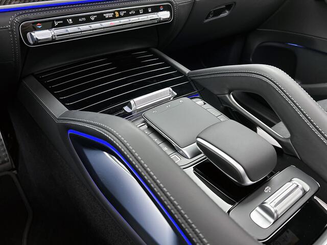 Mercedes-Benz GLE-KLASSE AMG 53 Hybrid 4MATIC+ Night Edition Premium Plus | Remklauwen in rood | Winterpakket | Sierelementen AMG carbon | Trekhaak | Aanhangwagenassistent | MAGIC VISION CONTROL | Dashcam | 22 inch kruisspaaks AMG-velgen | Stoelverwarming |