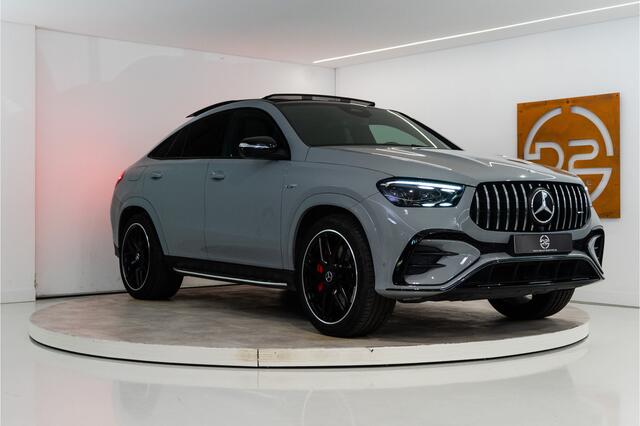 Mercedes-Benz GLE-KLASSE Coupé AMG 53 Hybrid 4MATIC+ Premium + 544PK | Alpine Grey | Pano | Sfeer | Burmester | BOMVOL! Fabrieksgarantie