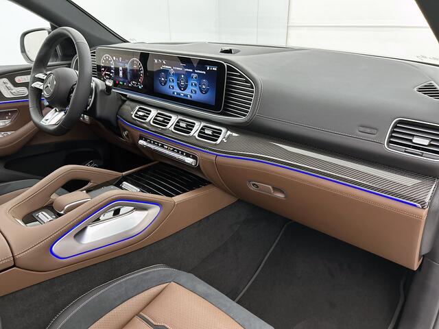Mercedes-Benz GLE-KLASSE Coupé AMG 53 Hybrid 4MATIC+ Night Edition Premium Plus | Winterpakket | Remklauwen in rood | Sierelementen AMG carbon | Stoelventilatie voor | 22 inch kruisspaaks AMG-velgen | Trekhaak | Panoramaschuifdak | 360° camera |