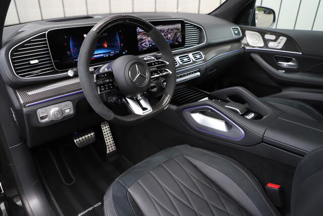 Mercedes-Benz GLE-KLASSE AMG 63 S 4MATIC+ | 612PK | Luchtvering | Head-up | Carbon | Burmester | Keyless | Leder exclusief | Stoelvent. | Multibeam | Standkachel | 2024.