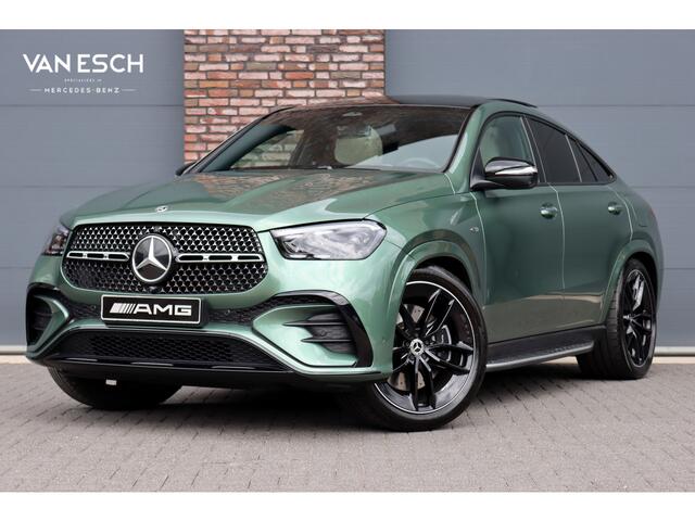 Mercedes-Benz GLE-KLASSE Coupé 400 e 4MATIC AMG Line | Manufaktur | Luchtvering | Distronic | Stoelventilatie | Verwarmd Stuurwie | Massage | Burmester | HUD | Trekhaak | Multibeam LED |