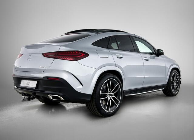 Mercedes-Benz GLE-KLASSE Coupé 400 e 4MATIC Sport Edition Premium Plus | Nightpakket | Trekhaak | Verlichte treeplanken | Panoramaschuifdak | 360° camera | Sierdelen openporig eikenhout antraciet | 22 inch vijf-dubbelspaaks AMG-velgen |
