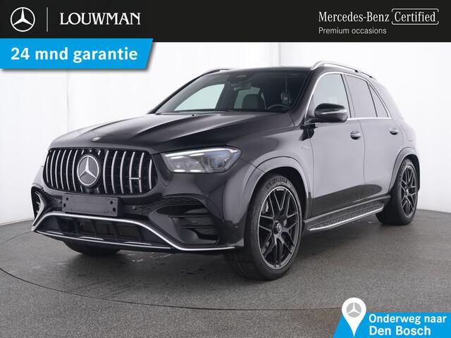 Mercedes-Benz GLE-KLASSE Mercedes-AMG 53 Hybrid 4MATIC+ Trekhaak | 22 AMG Velgen | Panorama Schuif-Kanteldak | Alarm Klasse 3 | Distronic | Lederen Bekleding. Inclusief 24 maanden MB Certified garantie voor Europa.