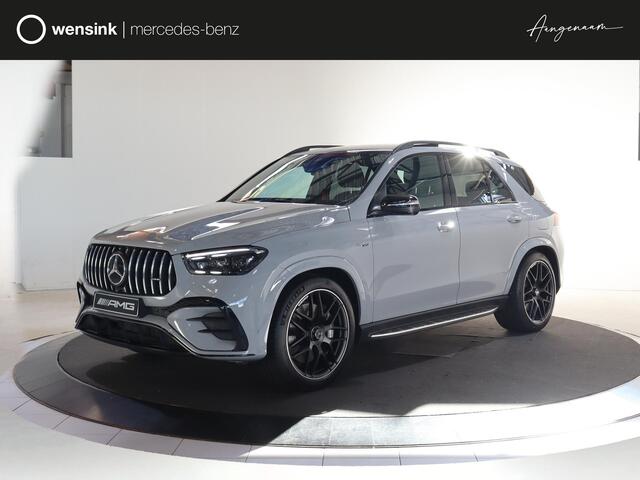 Mercedes-Benz GLE-KLASSE AMG 53 Hybrid 4MATIC+ | Alpin grau | Head up display | Panoramadak | Trekhaak | Multibeam | Winter pakket | Stoelkoeling |