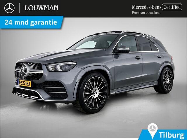 Mercedes-Benz GLE-KLASSE 450 4MATIC Premium Plus | Leder zwart | AIRMATIC luchtvering | Head up Display| Panoramadak AMG Line | Panorama Schuif-Kanteldak | Parkeerpakket met 360°-camera | Head-up display | Inclusief 24 maanden Mercedes-Benz Certified garantie voor Europa.