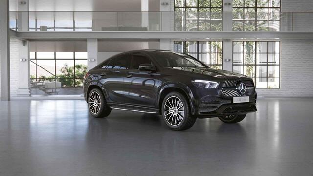 Mercedes-Benz GLE-KLASSE Coupé 350 e 4MATIC Premium Plus | AMG | Treeplanken | Trekhaak | Burmester | Night | Multibeam | Memory |