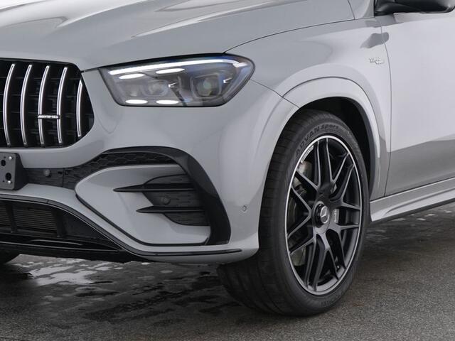 Mercedes-Benz GLE-KLASSE Coupé AMG 53 Hybrid 4MATIC+ Premium Plus Trekhaak | Alarm Klasse 3 | 22 AMG velgen | AC en DC Laden | Panorama Schuif-Kanteldak | Distronic. Inclusief 24 maanden Mercedes-Benz Certified garantie voor Europa.