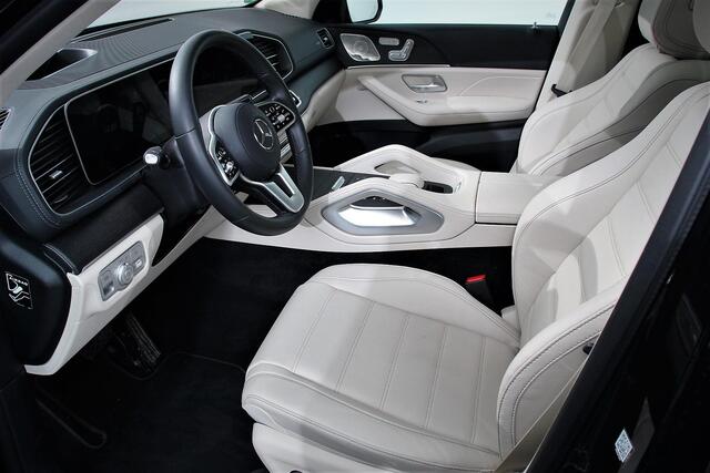 Mercedes-Benz GLE-KLASSE 350 e AMG 4-MATIC Leder adaptive Cruise Control Burmester Audio Panorama dak 20 Inch Lichtmetalen Velgen Trekhaak