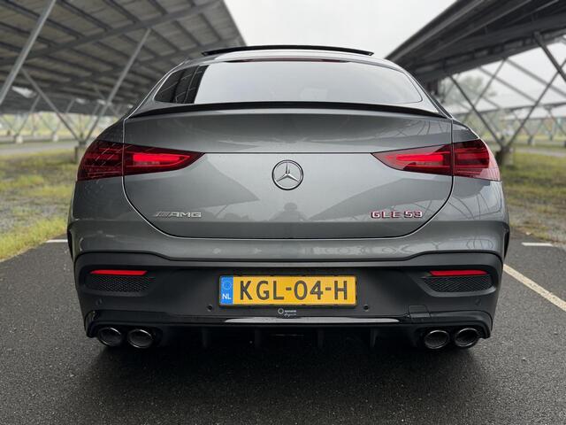 Mercedes-Benz GLE-KLASSE Coupé AMG 53 Hybrid 4MATIC+ | Night | Panoramadak | Burmester | Trekhaak | Rijassistentiepakket | Nappaleder | Stoelkoeling | Head-up display |