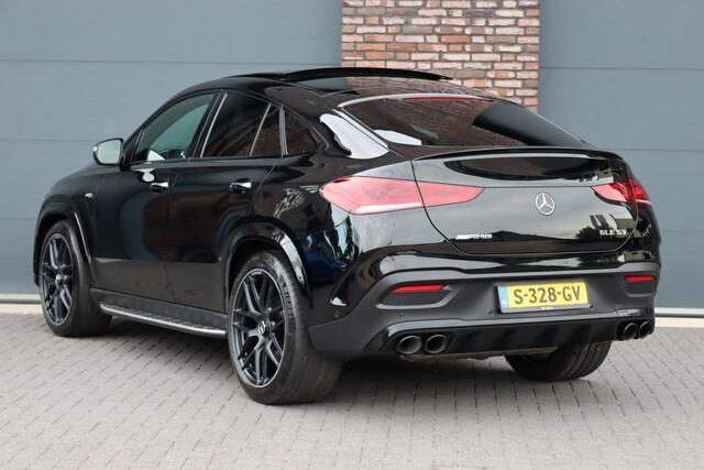 Mercedes-Benz GLE-KLASSE Coupé AMG 53 4MATIC+ | Luchtvering | Distronic+ | Panoramadak | HUD | Stoelventilatie | Surround Camera | Standkachel | Multibeam LED | Burmester |