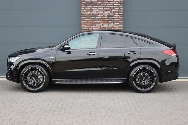 Mercedes-Benz GLE-KLASSE Coupé AMG 53 4MATIC+ | Luchtvering | Distronic+ | Panoramadak | HUD | Stoelventilatie | Surround Camera | Standkachel | Multibeam LED | Burmester |