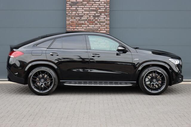 Mercedes-Benz GLE-KLASSE Coupé AMG 53 4MATIC+ | Luchtvering | Distronic+ | Panoramadak | HUD | Stoelventilatie | Surround Camera | Standkachel | Multibeam LED | Burmester |