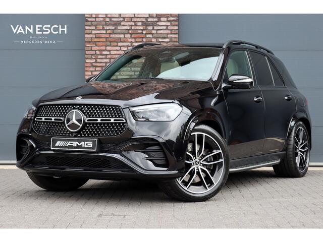 Mercedes-Benz GLE-KLASSE 400 e 4MATIC AMG Line | Luchtvering | Distronic | Burmester | Verwarmd Stuurwiel | Panoramadak | Trekhaak | Stoelverwarming V+A | Augmented Reality | Surround Camera |
