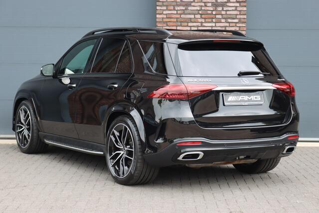 Mercedes-Benz GLE-KLASSE 400 e 4MATIC AMG Line | Luchtvering | Distronic | Burmester | Verwarmd Stuurwiel | Panoramadak | Trekhaak | Stoelverwarming V+A | Augmented Reality | Surround Camera |