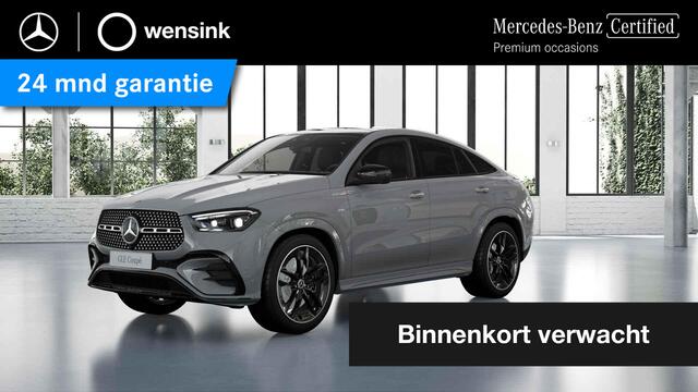 Mercedes-Benz GLE-KLASSE Coupé 400 e 4MATIC Sport Edition Premium | AMG | Night | Trekhaak | Burmester | Panoramadak | Luchtvering