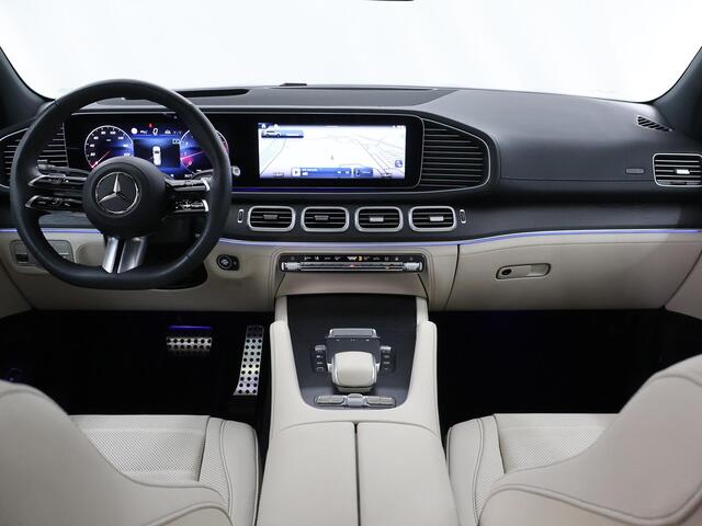 Mercedes-Benz GLS-KLASSE 450 4MATIC AMG Line | Premium plus | 6 zits | Beige leder | Head up | Trekhaak |