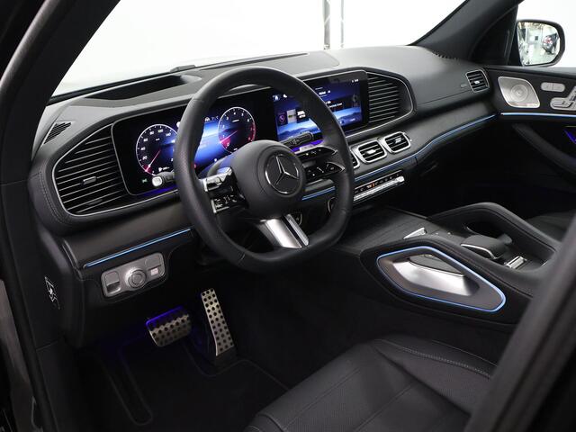 Mercedes-Benz GLS-KLASSE 450 4MATIC AMG Line | Night | Premium plus | Trekhaak | Panoramadak | Massage | Burmester | 23 inch lm velgen | 7 zits | Luchtvering |