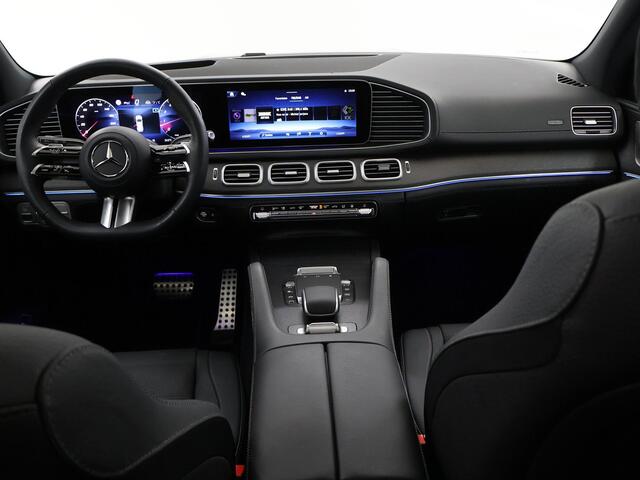 Mercedes-Benz GLS-KLASSE 450 4MATIC AMG Line | Night | Premium plus | Trekhaak | Panoramadak | Massage | Burmester | 23 inch lm velgen | 7 zits | Luchtvering |