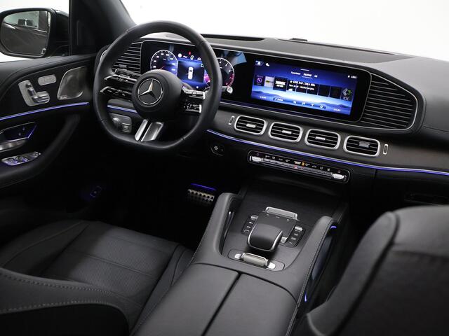 Mercedes-Benz GLS-KLASSE 450 4MATIC AMG Line | Night | Premium plus | Trekhaak | Panoramadak | Massage | Burmester | 23 inch lm velgen | 7 zits | Luchtvering |