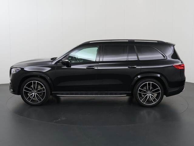 Mercedes-Benz GLS-KLASSE 450 4MATIC AMG Line | Night | Premium plus | Trekhaak | Panoramadak | Massage | Burmester | 23 inch lm velgen | 7 zits | Luchtvering |
