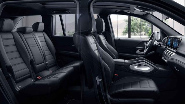 Mercedes-Benz GLS-KLASSE 450 4MATIC Premium Plus | 7-persoons | AMG | Night | Luchtvering | Trekhaak | Treeplanken | 23" lichtmetalen velgen | Keyless |