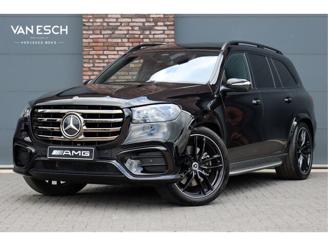 Mercedes-Benz GLS-KLASSE 450 d 4MATIC AMG Line | 7Pers. | Luchtvering | Distronic | Standkachel | Massage | MBUX Tablet | Trekhaak | Comfortpakket Achter+ | Burmester | Vlakkenverwarming |
