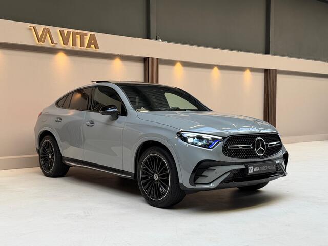 Mercedes-Benz Glc Coupé 300e 4MATIC Business Line Full option|Nardo Grey|Pano|Luchtvering|Burmester|Memory|PPF Full Front|