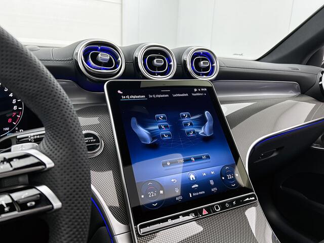 Mercedes-Benz Glc Coupé 300e 4MATIC Sport Edition | Premium Plus | Winterpakket | Nightpakket | Trekhaak | AMG spoiler | 20 inch AMG velgen | Panoramaschuifdak | Head-up display | 360° camera | Burmester® 3D sound systeem | Augmented Reality navigatie |