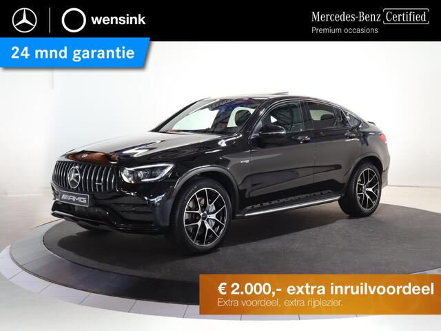 Mercedes-Benz Glc Coupé AMG 43 4MATIC Premium Plus | Treeplanken | Widescreen | 360 graden camera | Night |