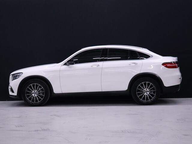 Mercedes-Benz Glc Coupé 250 4MATIC Premium Plus AMG Line [SCHUIFKANTELDAK, TREKHAAK UITKLAPBAAR, BURMESTER, ELEKTRISCH VERSTELBARE STOELEN, SPORTSTUUR, SPORTSTOELEN, STOELVERWARMING, CAMERA, ADAPTIVE CRUISE, BLUETOOTH, CLIMATE, NIEUWSTAAT]