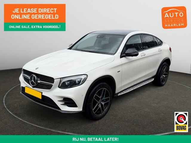 Mercedes-Benz Glc Coupé 350e 4MATIC AMG Premium Plus Aut- Two Tone Designo Interieur, 360 Camera, Treeplanken, Sfeerverlichting