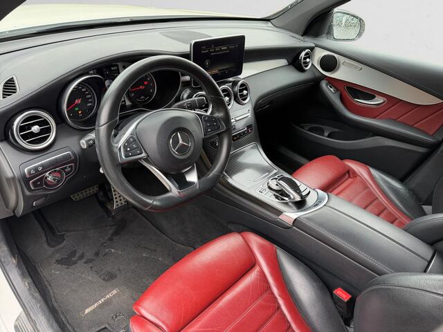 Mercedes-Benz Glc Coupé 350e 4MATIC AMG Premium Plus Aut- Two Tone Designo Interieur, 360 Camera, Treeplanken, Sfeerverlichting