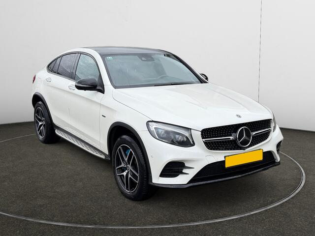 Mercedes-Benz Glc Coupé 350e 4MATIC AMG Premium Plus Aut- Two Tone Designo Interieur, 360 Camera, Treeplanken, Sfeerverlichting