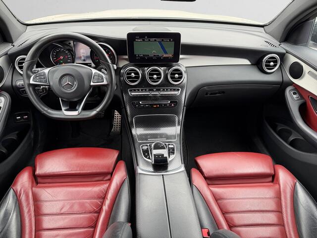 Mercedes-Benz Glc Coupé 350e 4MATIC AMG Premium Plus Aut- Two Tone Designo Interieur, 360 Camera, Treeplanken, Sfeerverlichting
