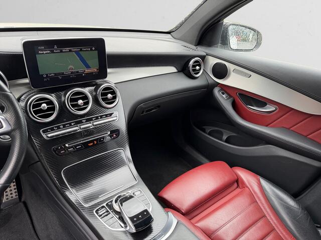 Mercedes-Benz Glc Coupé 350e 4MATIC AMG Premium Plus Aut- Two Tone Designo Interieur, 360 Camera, Treeplanken, Sfeerverlichting