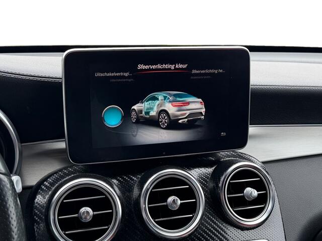 Mercedes-Benz Glc Coupé 350e 4MATIC AMG Premium Plus Aut- Two Tone Designo Interieur, 360 Camera, Treeplanken, Sfeerverlichting