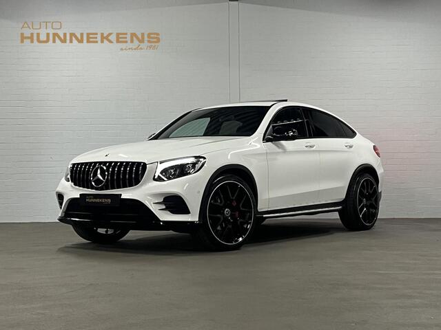 Mercedes-Benz Glc Coupé 250 4MATIC AMG line *68.332KM* Open dak | Burmester | Cruise control | Stoelverwarming | 360 camera | 22" wielen