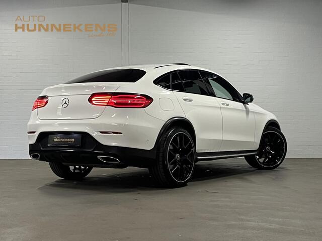 Mercedes-Benz Glc Coupé 250 4MATIC AMG line *68.332KM* Open dak | Burmester | Cruise control | Stoelverwarming | 360 camera | 22" wielen