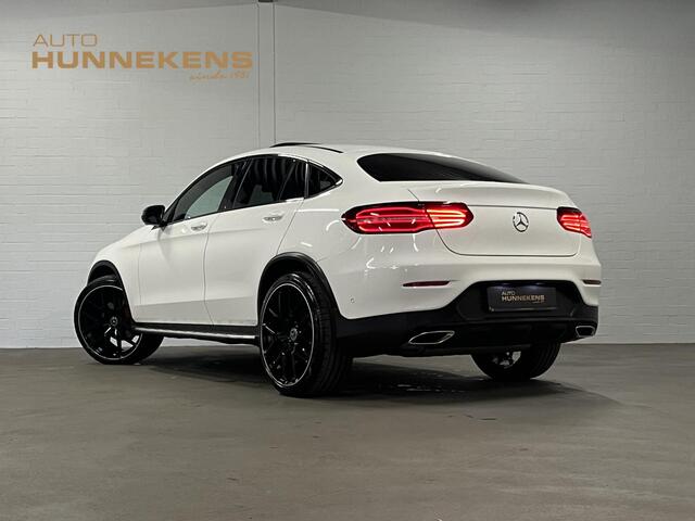 Mercedes-Benz Glc Coupé 250 4MATIC AMG line *68.332KM* Open dak | Burmester | Cruise control | Stoelverwarming | 360 camera | 22" wielen